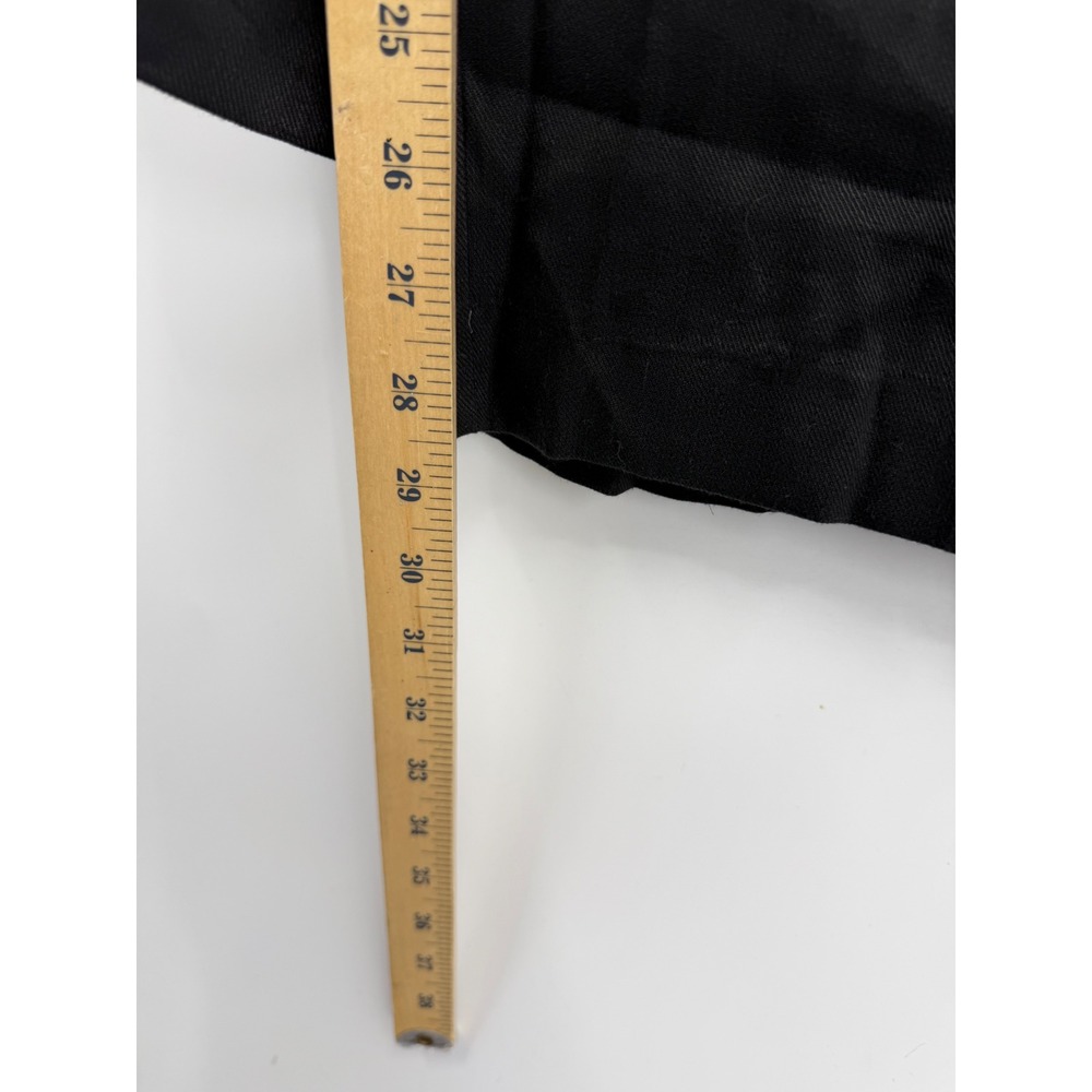 Babaton Aritzia parity Wide Leg Trousers sz 2 Black Linen Blend High Waist - Picture 10 of 10